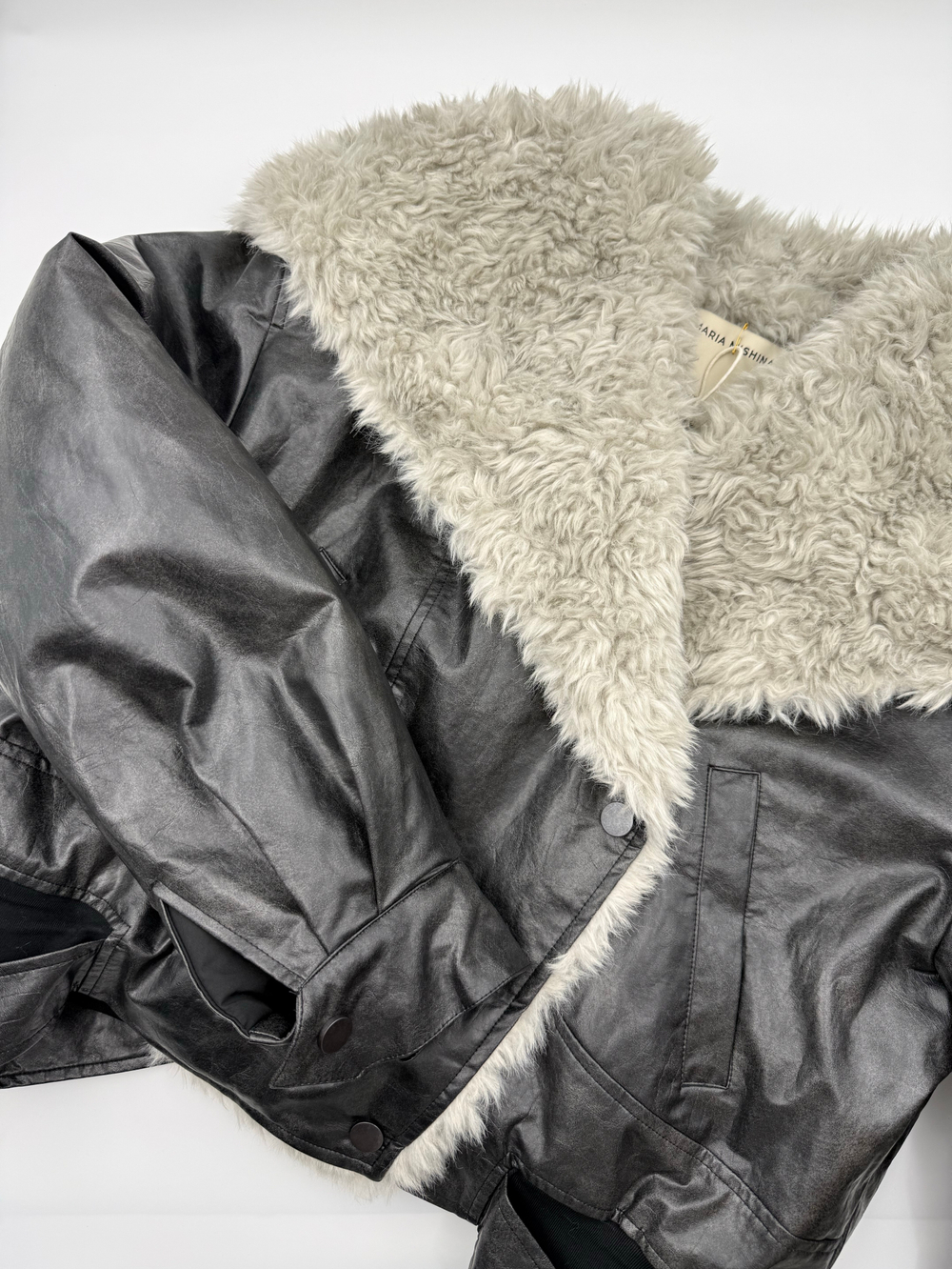 Дубленка с эко-мехом ELIAS