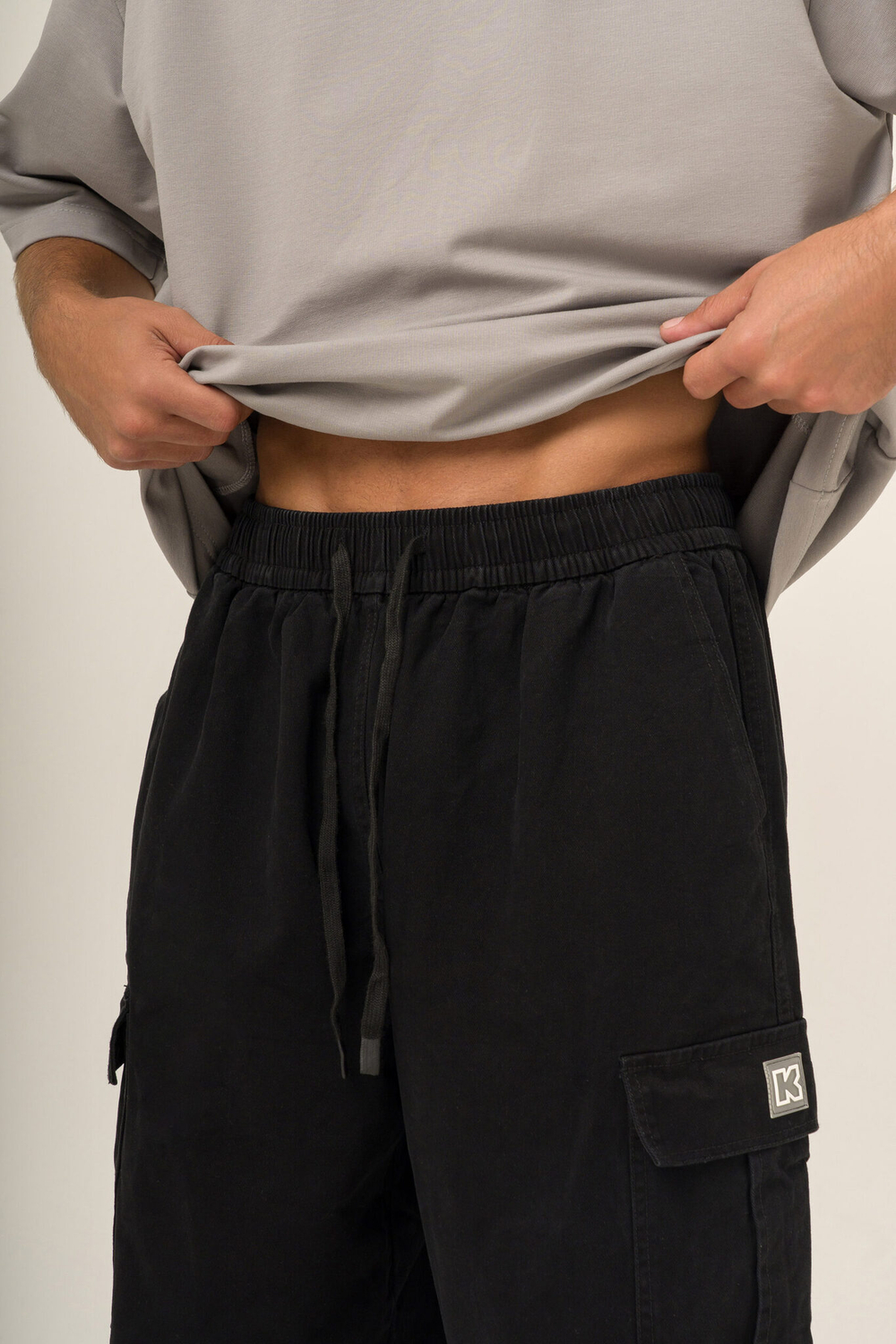 Брюки KUL'TURA "CARGO BASIC" Черный