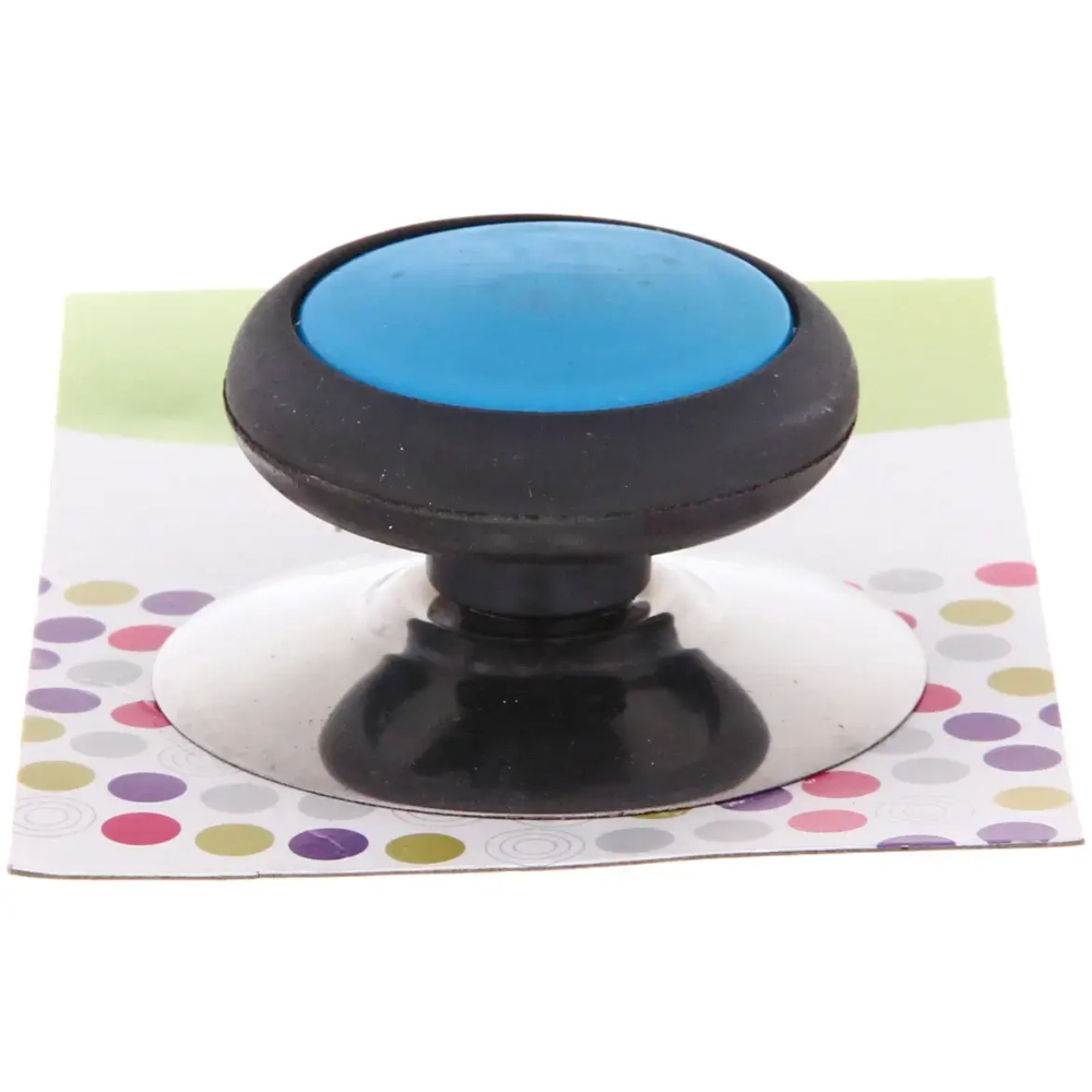 Ручка для крышки 6*3см кухонная, голубая