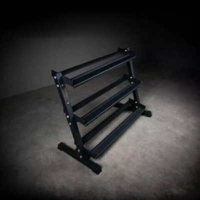 Стойка для  хранения гантелей , 3 уровня, цвет чёрный