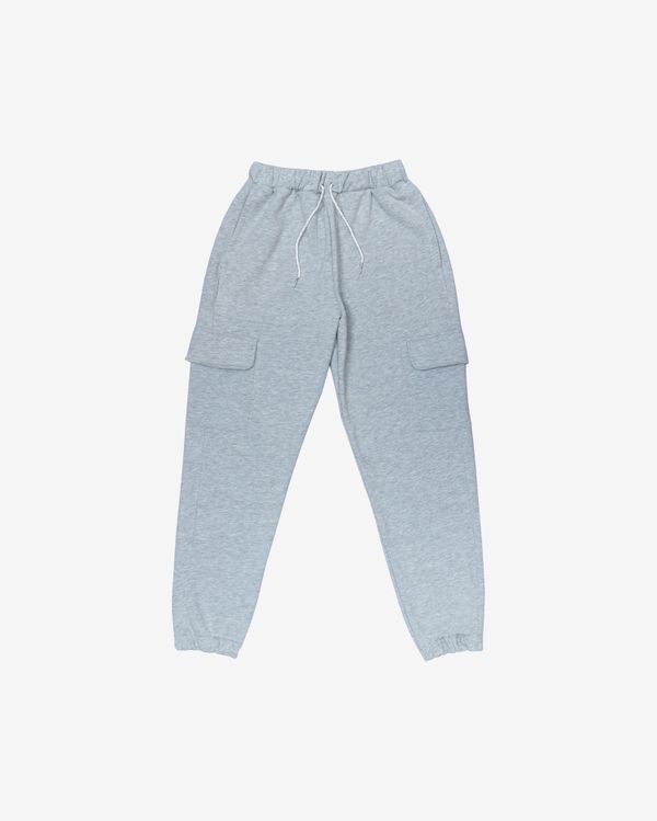 Брюки Plaincargo Серый меланж - фото 1