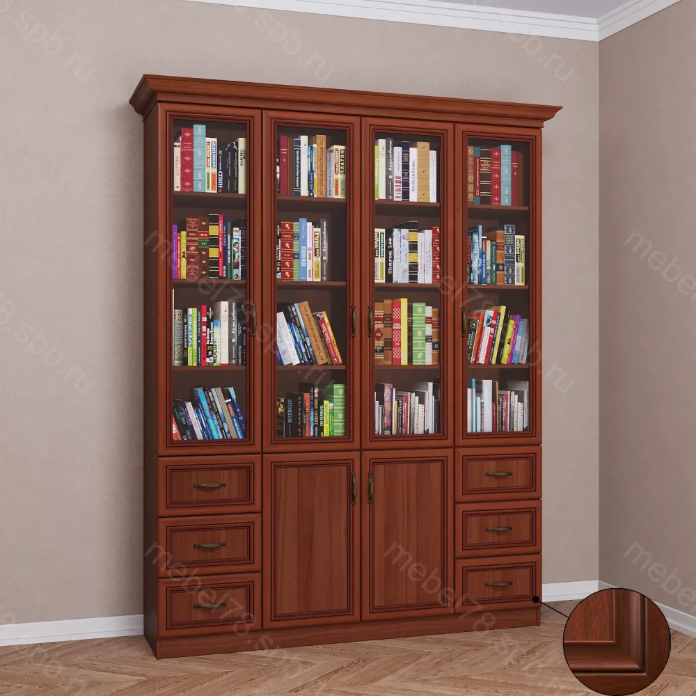 Шкаф книжный 4/4