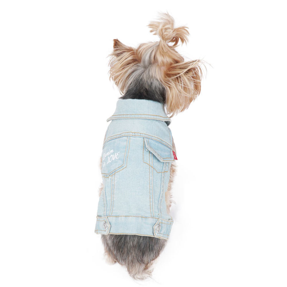 460 Жилетка джинсовая (без рукавов)