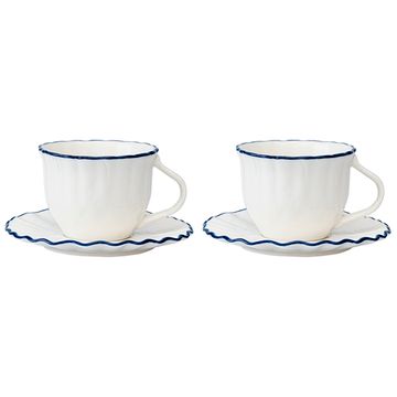 Набор чайных пар santorini, 220 мл, 2 шт.