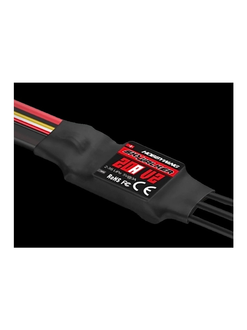 Бесколлекторный регулятор Hobbywing Skywalker-20A-V2-UBEC (20A-25A, Aircraft)