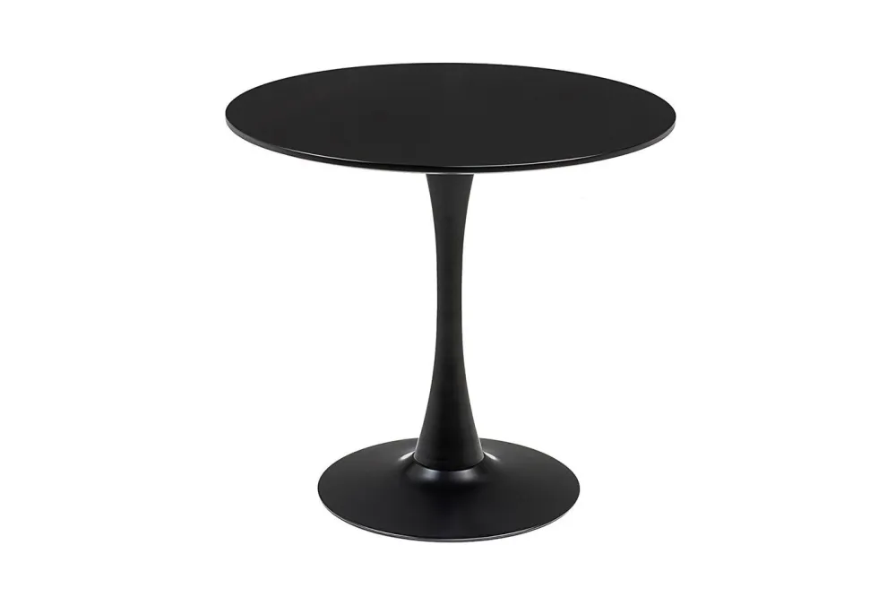 "Беллини" пластиковый круглый стол Ø80см, цвет темно-серый