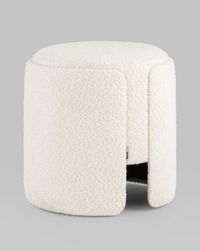 Пуф Taks букле белый