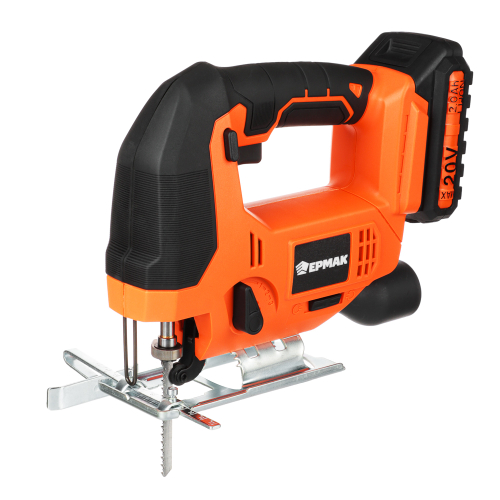 Лобзик аккумуляторный Ермак X-PRO аккум Li-ON 20В 2А*ч 0-2500 об/мин