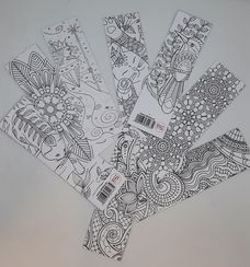 Əlfəcin \ Закладки \ Bookmark  Antistress boyama (1 ədəd)