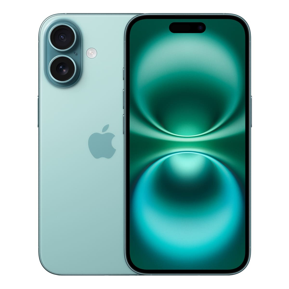 iPhone 16 128Gb eSIM+SIM Teal, бирюзовый