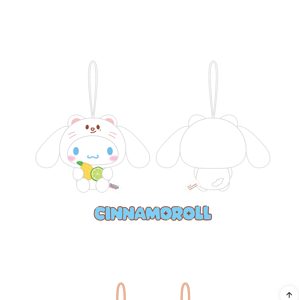 Мерч SCENT PLUSH - SKZOO X SANRIO CHARACTERS (ароматизированный брелок)