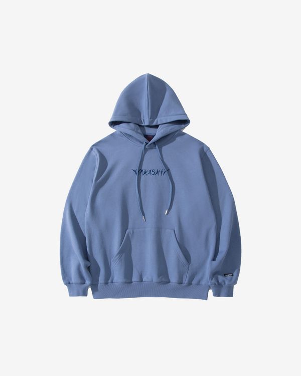 Худи Hellcome Firedise Серо-Синий - фото 1