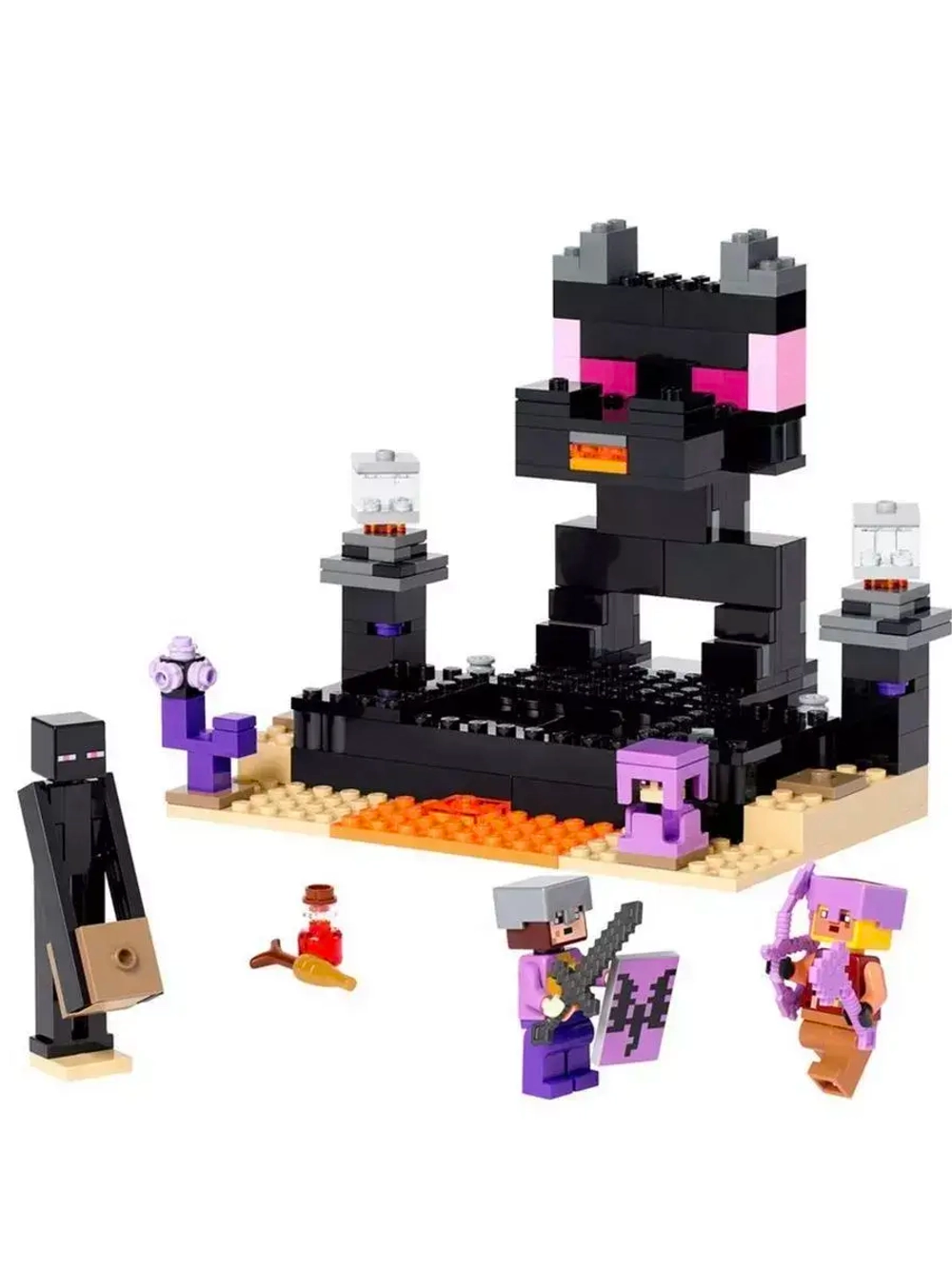 Конструктор Майнкрафт Финальная арена, 266 дет 1030