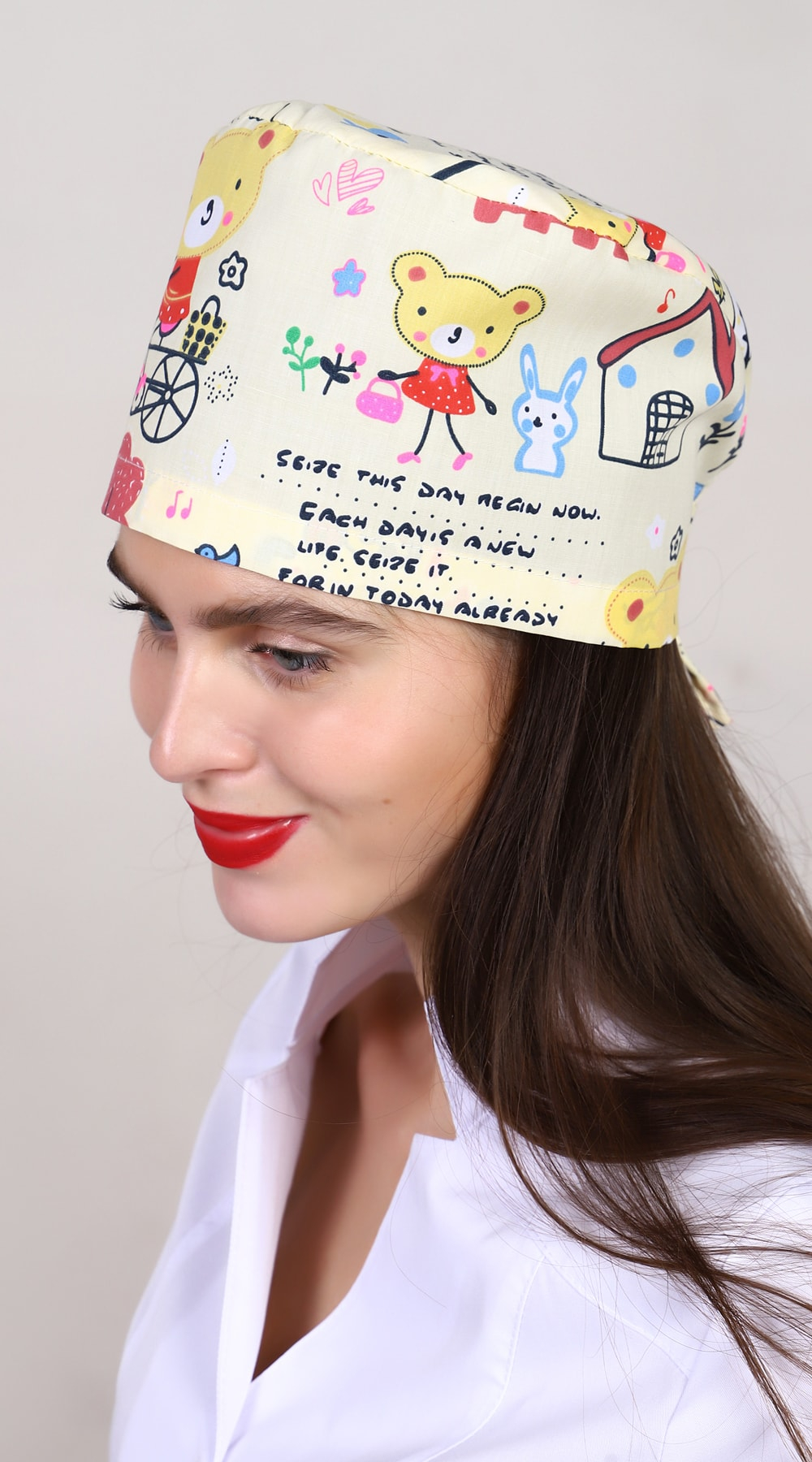 Бандана медицинская принт №4688 (58-60)