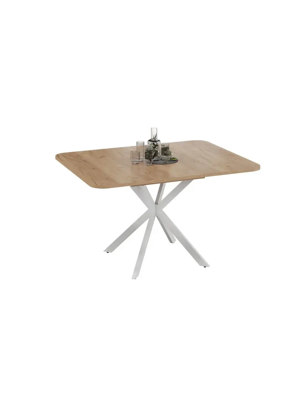 Стол кухонный Дуб Крафт золотой 100(131)х100х75 см