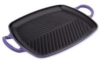 Чугунная сковорода-гриль Le Creuset, 30x27 см, Фиолетовая