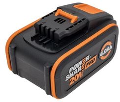 Аккумулятор WORX WA3644, 20В 4,0 Ач