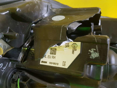 Битая Фара правая Nissan Qashqai J11 13-19 галоген