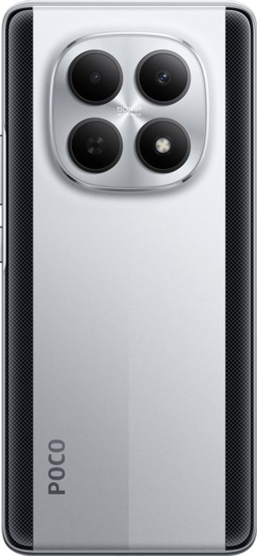 6.77" Смартфон Xiaomi Poco M8 5G 8/256Gb,  NFC,  AMOLED,  120Гц,  5520мAч,  серебристый