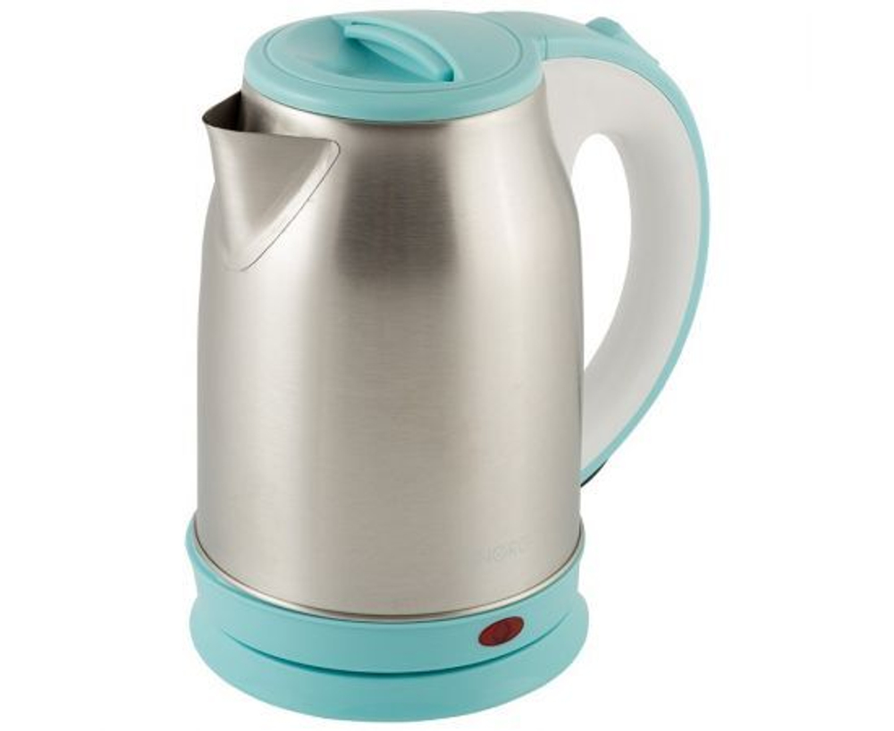Чайник электр. Energy E-202 Бело-голубой (диск, 1,8л), 1,5кВт, нерж.сталь