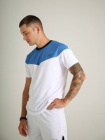 футболка спортивная город горький белый синий голубой