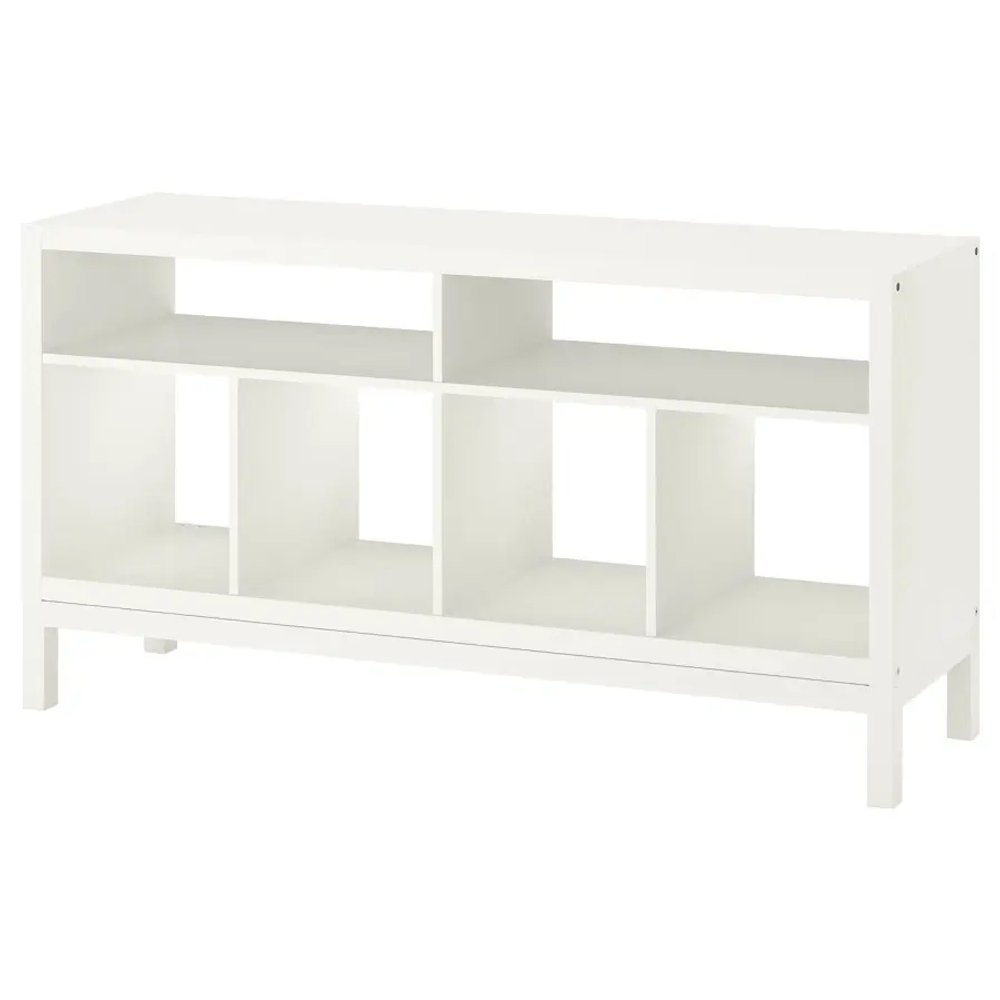 Тумба под ТВ с подставкой - IKEA KALLAX/КАЛЛАКС ИКЕА, 39х78х147 см, белый