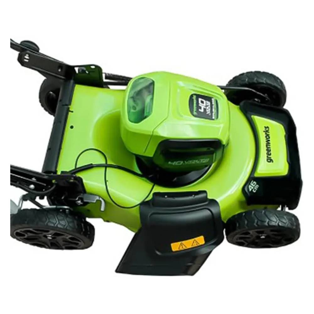 Аккумуляторная газонокосилка Greenworks GD40LM46HPk4