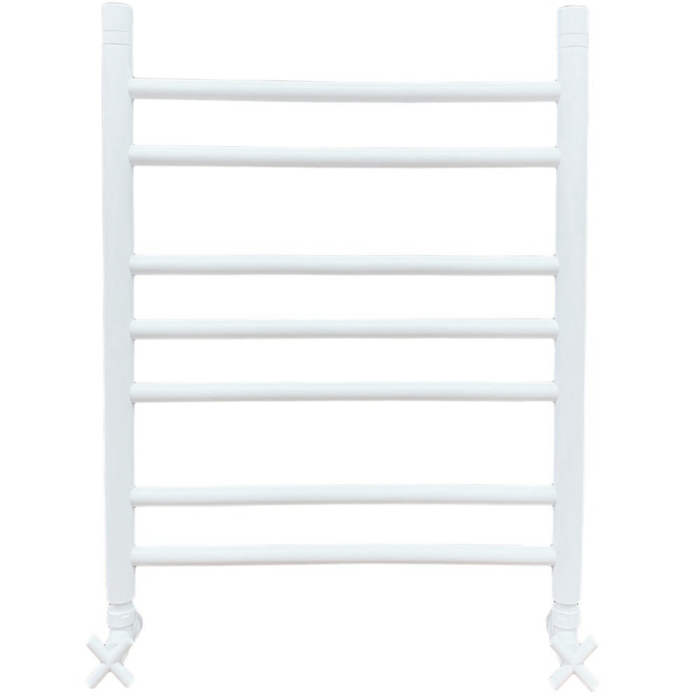 Полотенцесушитель Ника CLASSIC ЛП (Г2) 60/50 RAL9016 белый матовый с вентилями (комплект люкс)*
