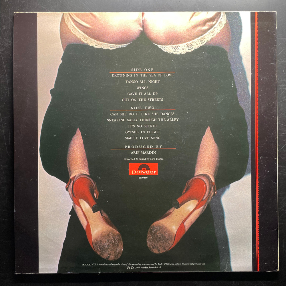 Ringo Starr ‎– Ringo The 4th (Скандинавия 1977г.)