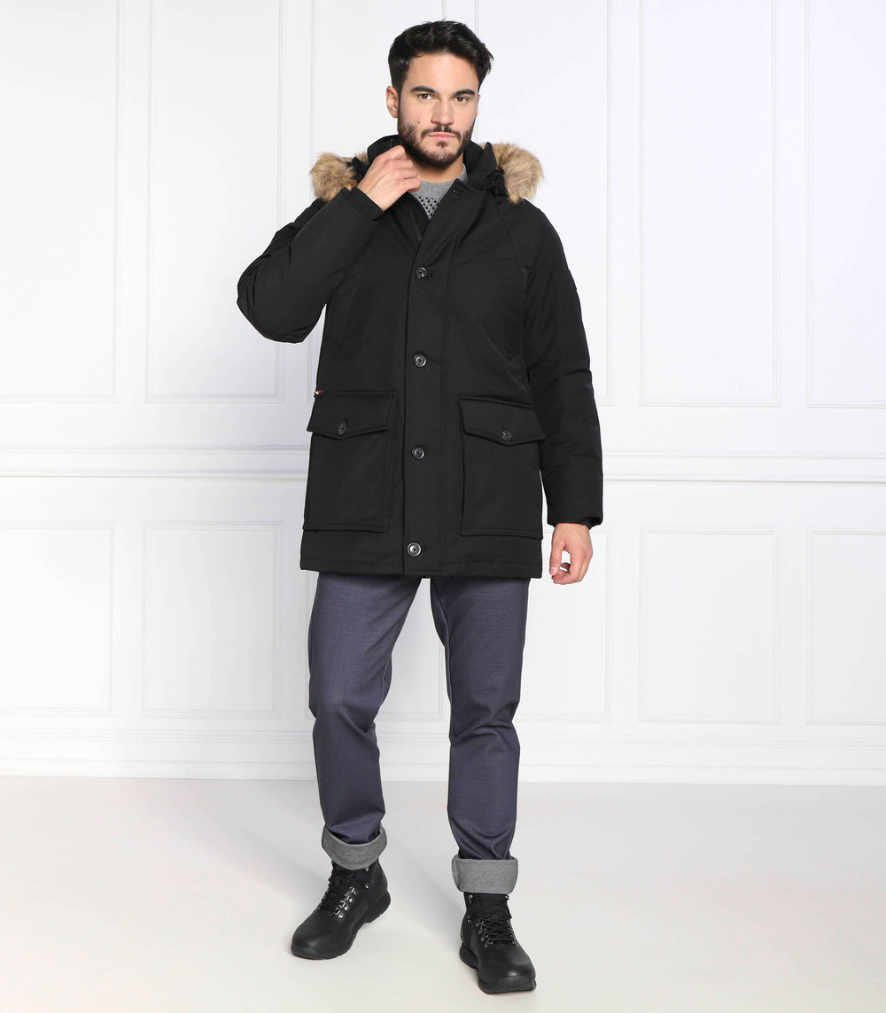 пуховая куртка Tommy Hilfiger - черный(MW0MW27688)