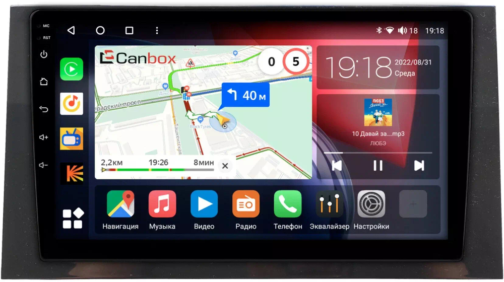 Магнитола для Toyota Avalon 2018-2022 - Canbox 10-2374 Qled, Android 10, ТОП процессор, SIM-слот