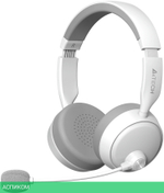 Наушники A4Tech BH230 белый/серый (BH230 WHITE)