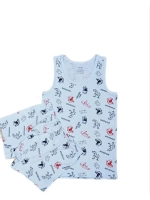 Комплект майка и боксеры для мальчика хлопок.