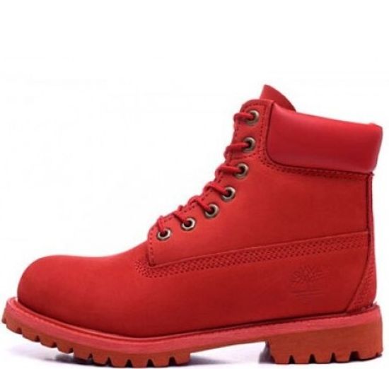Кроссовки Timberland Classic Red с мехом