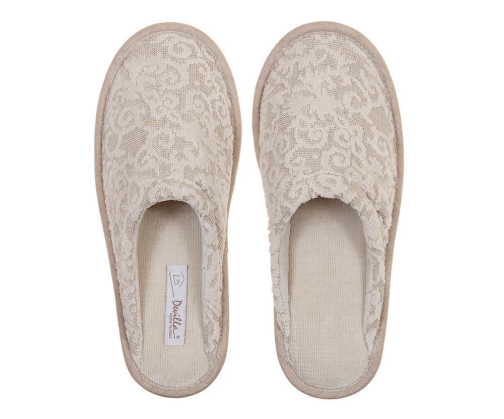 Домашние тапочки Devilla натуральные