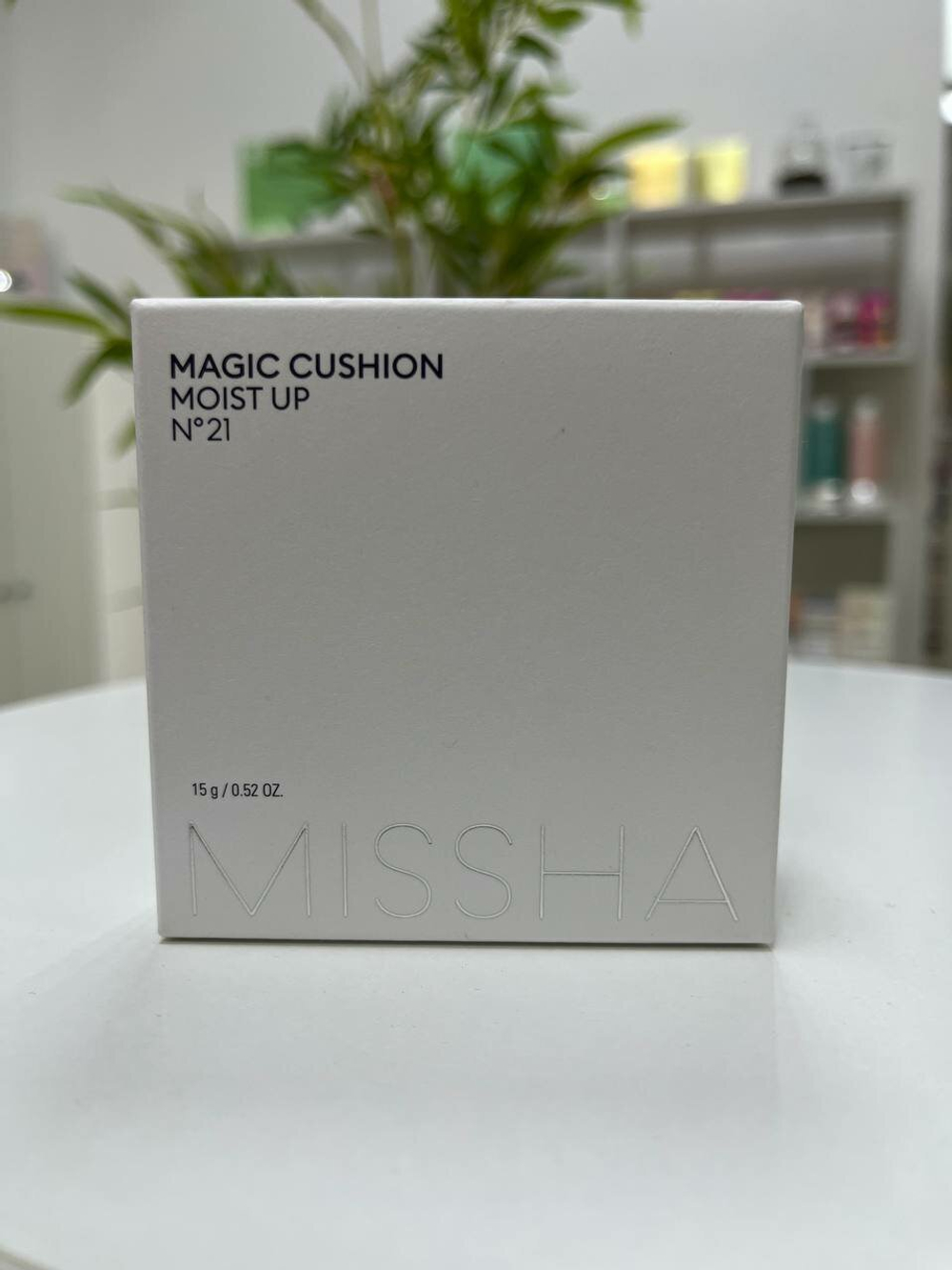 Тональный увлажняющий кушон Missha Magic Cushion Moist Up SPF50+/PA+++, 15 гр, тон 21