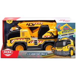 Dickie Action Series - Экскаватор 30 см Грузовик со светом и звуком 3306026 / артикул   3306026  / GTIN 4006333088667