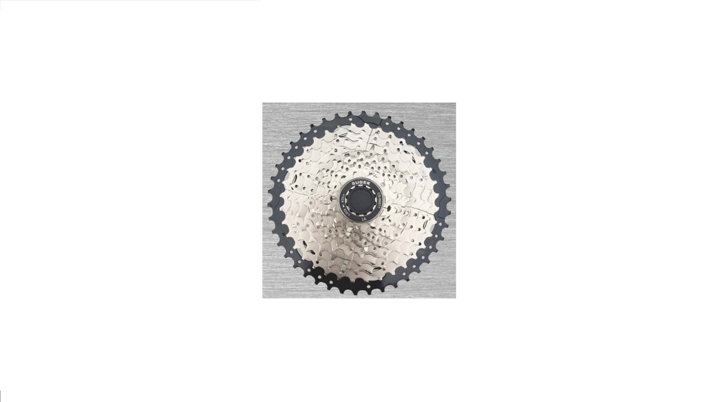 Кассета SUGEK MTB, 10 скоростей, 11-34T, сталь, никелированная