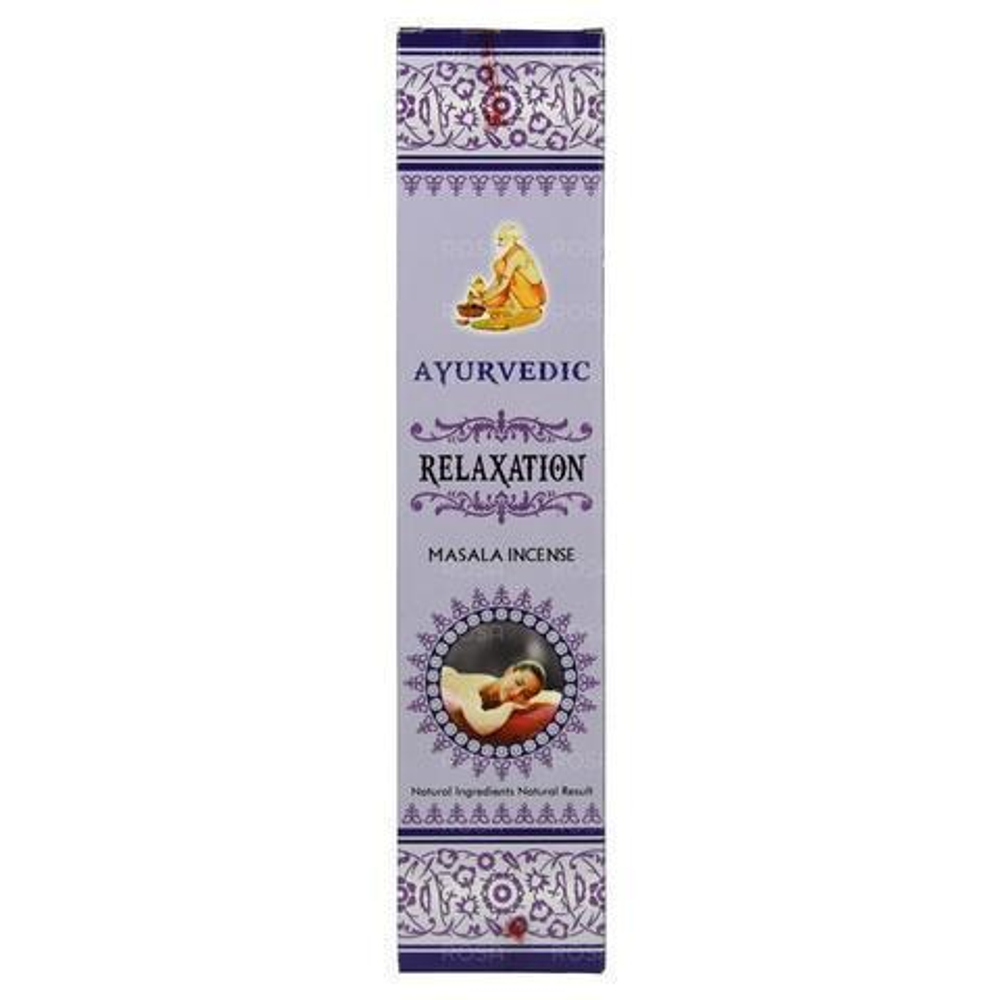 Ayurvedic Relaxation Благовоние-масала Релаксация, 15 шт