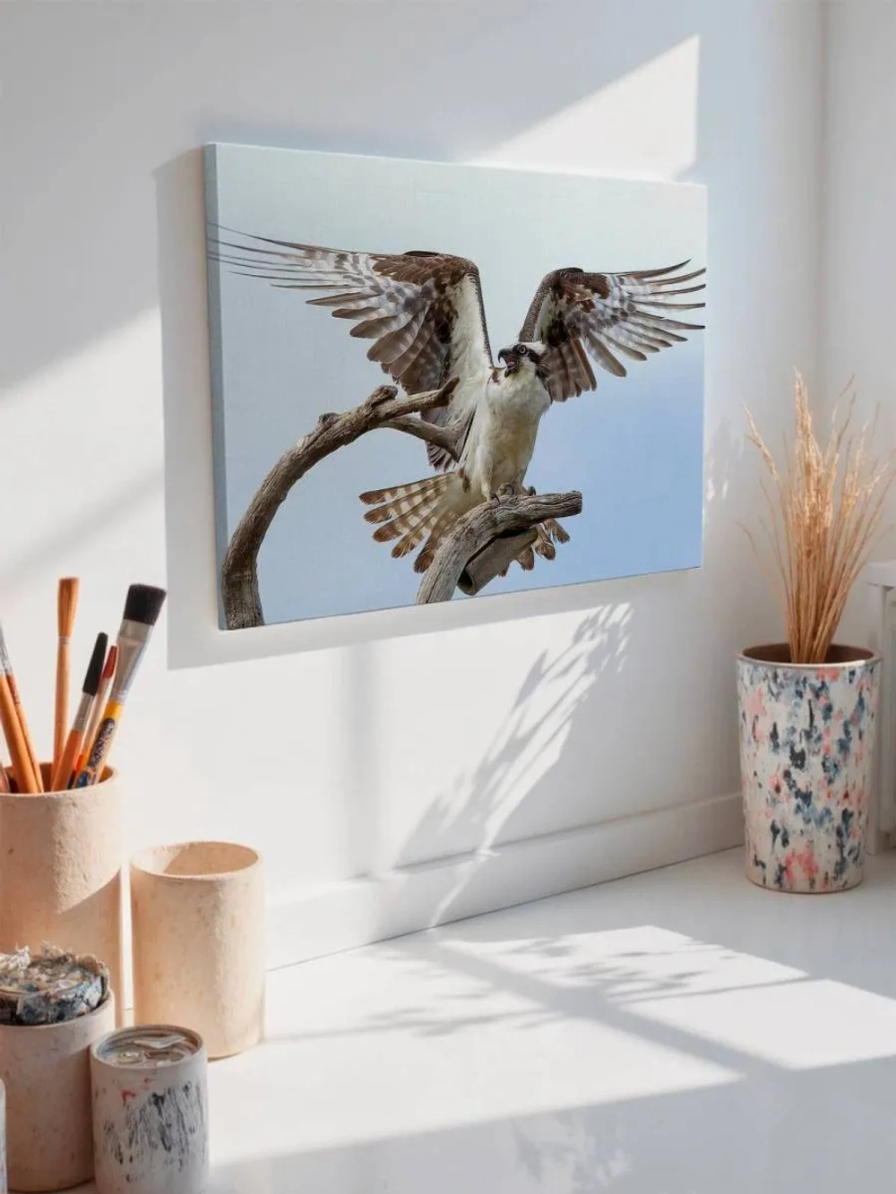Картина на стену 40 X 50 Хищная птица