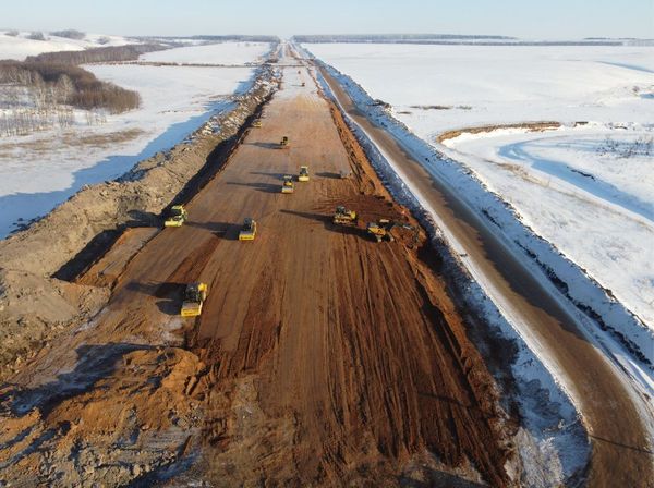 На обходе пяти населенных пунктов в Башкортостане начали строительство первой транспортной развязки