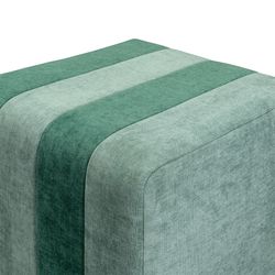 Пуф Idar, шенилл, зеленый