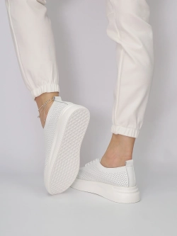 Кроссовки женские летние натуральная кожа