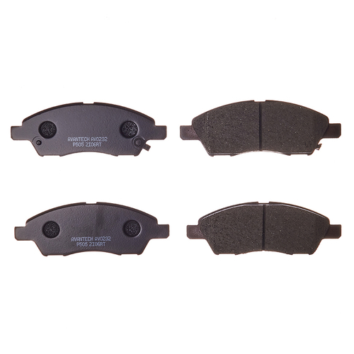 Колодки тормозные дисковые Avantech передние (противоскрипная пластина в компл.) AV0232