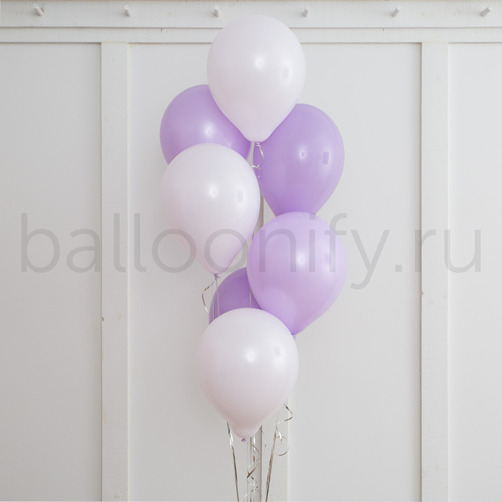 Фонтан шаров "Облака сирени"