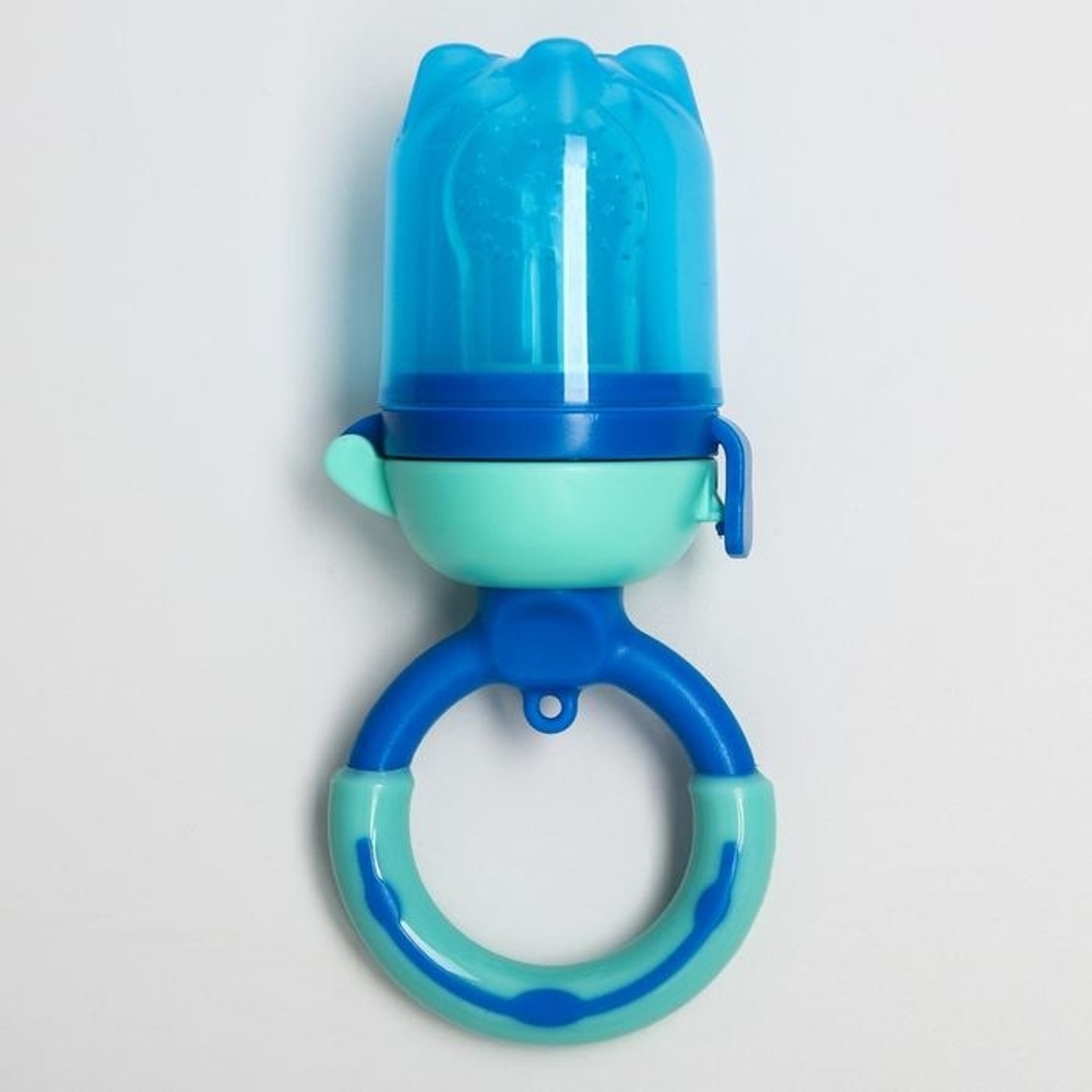 2272513 Ниблер силиконовый «Ежевика», цвет синий