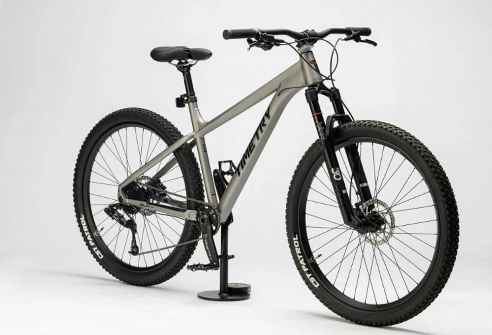 Велосипед TIMETRY TT263/ 9s 27.5in серый
