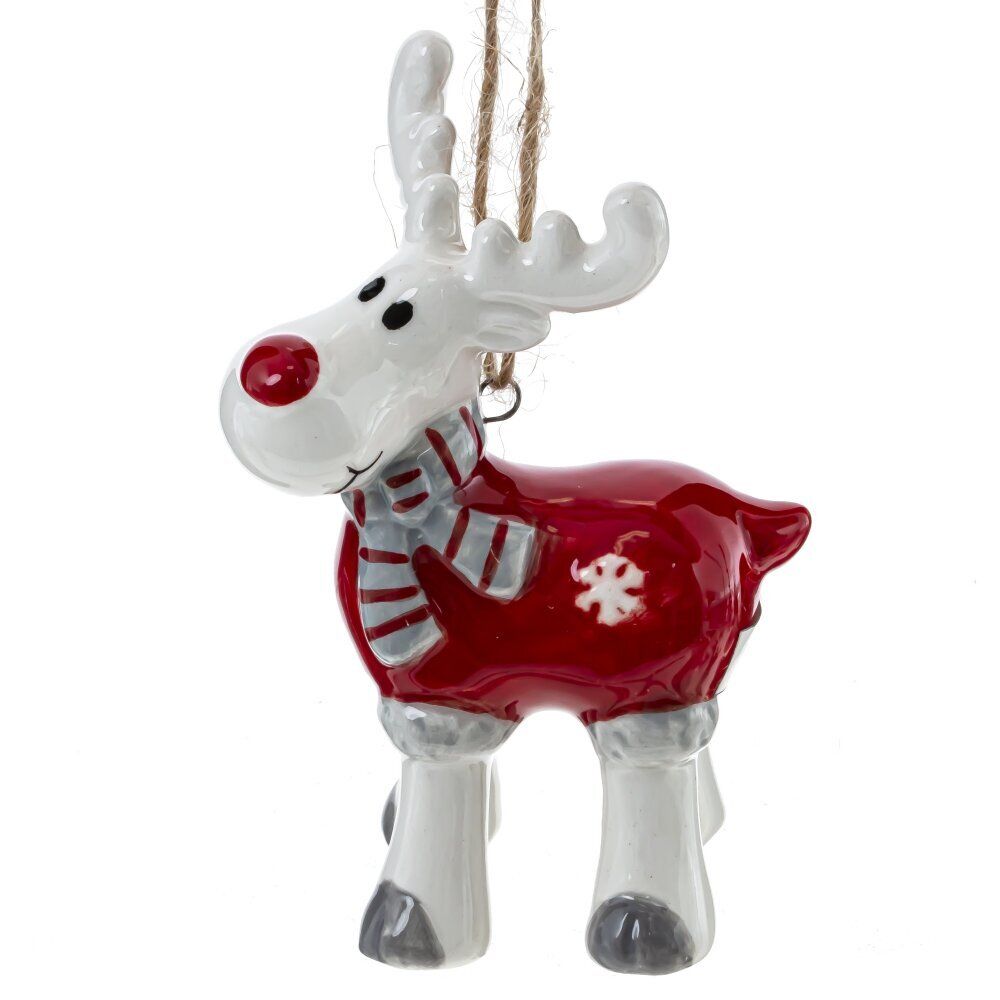 GAEM Фигурка декоративная подвесная "Олень", L5 W3,5 H8,5 см, 2в.