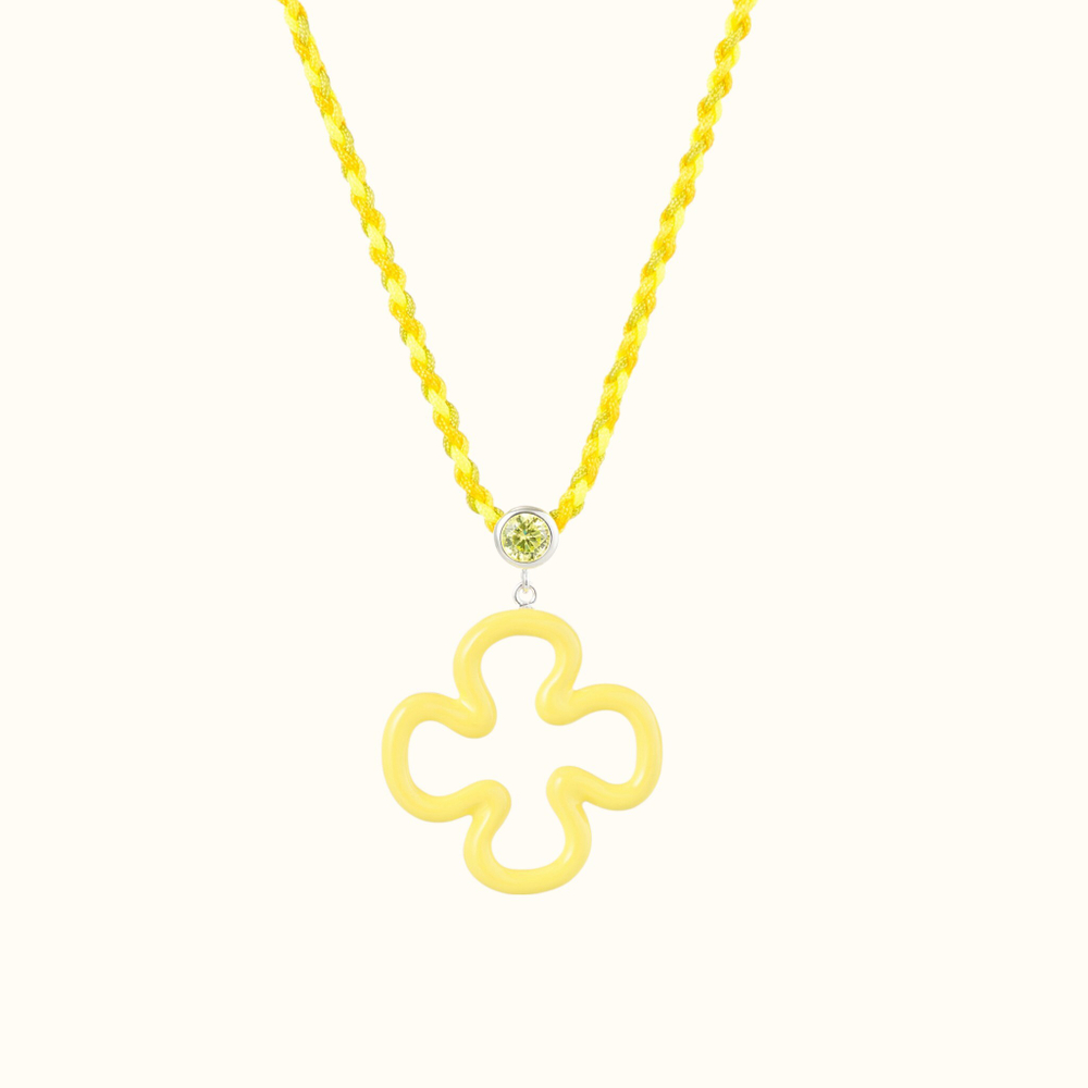 Колье Clover Yellow
