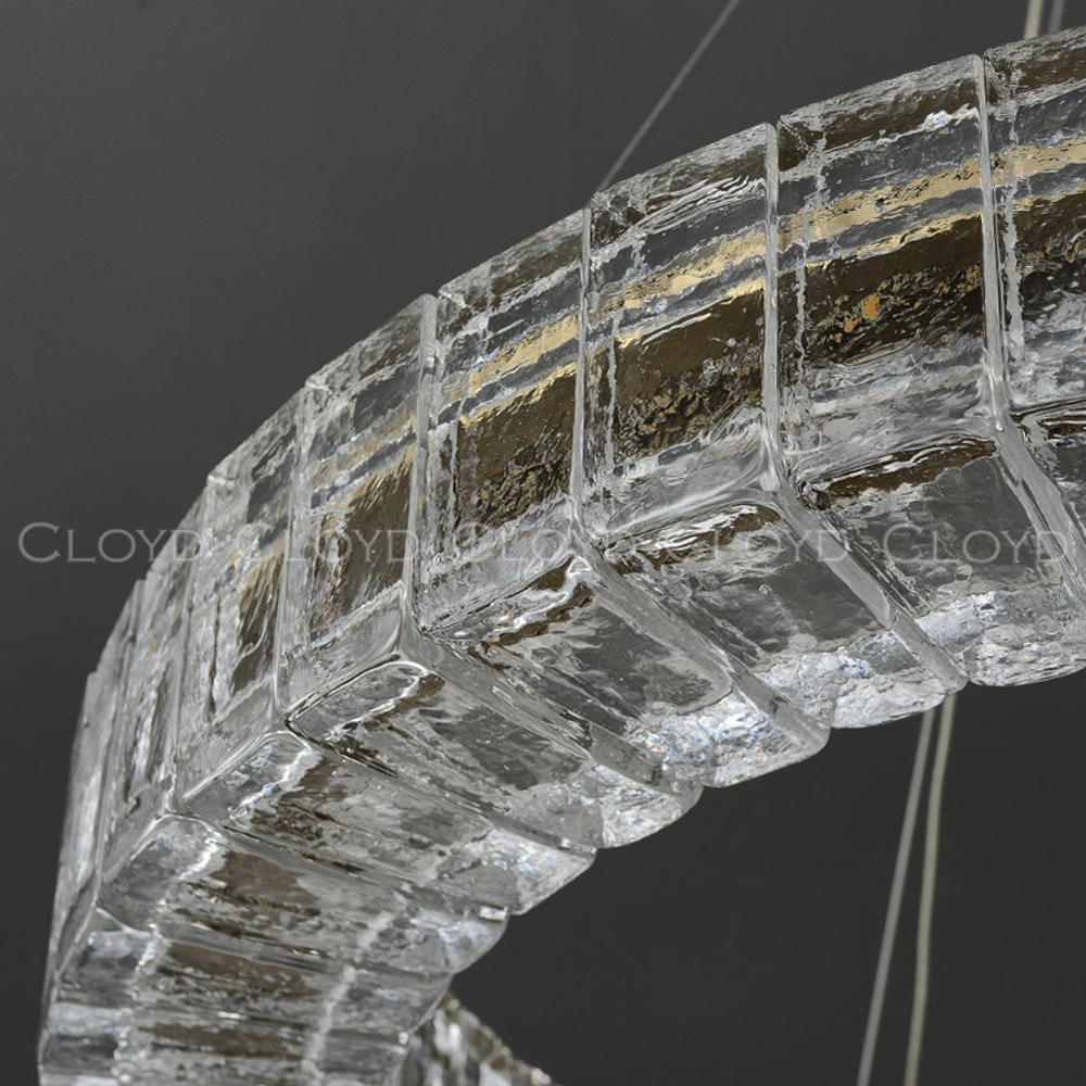 Люстра Cloyd TANGEISER C1 / Ø81 см - золото (арт.11473)